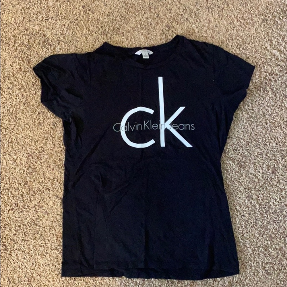 Calvin Klein black soft tee